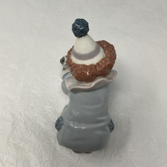 LLADRO Pierrot Clown Puppy and Ball #5278 Retired Made Spain 1985 Nino pierrot - Picture 6 of 16